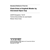 AASHTO T 48-18 AASHTO T 48-18