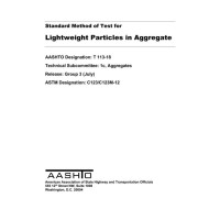 AASHTO T 113-18 AASHTO T 113-18