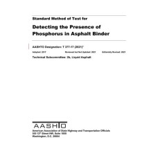 AASHTO T 377-17 (2021) AASHTO T 377-17 (2021)
