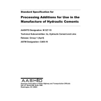 AASHTO M 327-19 AASHTO M 327-19