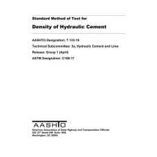 AASHTO T 133-19 AASHTO T 133-19