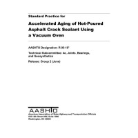 AASHTO R 95-19 AASHTO R 95-19