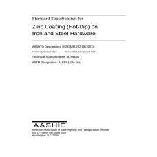 AASHTO M 232M/M 232-19 (2023) AASHTO M 232M/M 232-19 (2023)