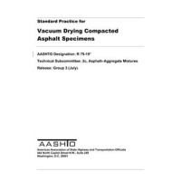 AASHTO R 79-19 AASHTO R 79-19