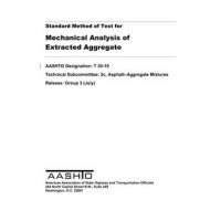 AASHTO T 30-19 AASHTO T 30-19