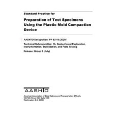 AASHTO PP 92-19 (2022) AASHTO PP 92-19 (2022)