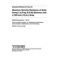 AASHTO T 99-19 AASHTO T 99-19