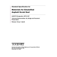 AASHTO MP 43-20 AASHTO MP 43-20