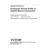 AASHTO PP 80-20 (2021) AASHTO PP 80-20 (2021)