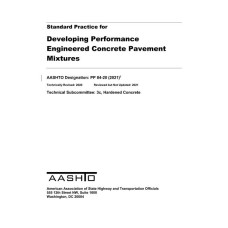 AASHTO PP 84-20 (2021) AASHTO PP 84-20 (2021)