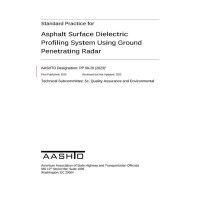 AASHTO PP 98-20 (2023) AASHTO PP 98-20 (2023)