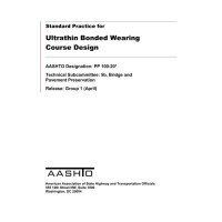 AASHTO PP 100-20 AASHTO PP 100-20