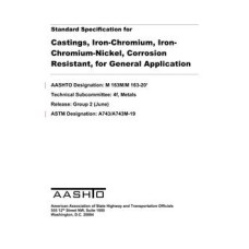 AASHTO M 163M/M 163-20 AASHTO M 163M/M 163-20