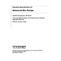 AASHTO MP 46-20 AASHTO MP 46-20