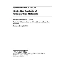 AASHTO T 311-20 AASHTO T 311-20