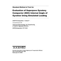 AASHTO T 344-22 AASHTO T 344-22