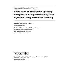 AASHTO T 344-22 AASHTO T 344-22