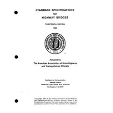 AASHTO HB-13 AASHTO HB-13