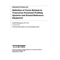 AASHTO PP 111-21 AASHTO PP 111-21