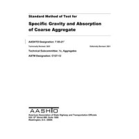 AASHTO T 85-21 AASHTO T 85-21