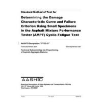 AASHTO TP 133-21 AASHTO TP 133-21