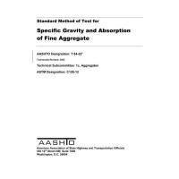 AASHTO T 84-22 AASHTO T 84-22