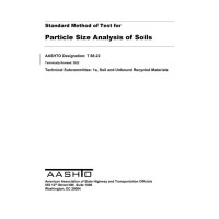 AASHTO T 88-22 AASHTO T 88-22