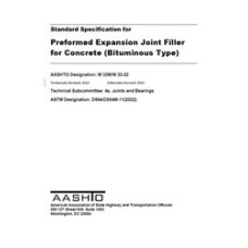 AASHTO M 33M/M 33-22 AASHTO M 33M/M 33-22