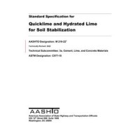 AASHTO M 216-22 AASHTO M 216-22