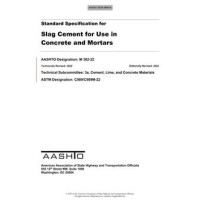 AASHTO M 302-22 AASHTO M 302-22