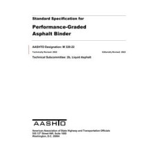 AASHTO M 320-22 AASHTO M 320-22
