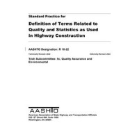 AASHTO R 10-22 AASHTO R 10-22