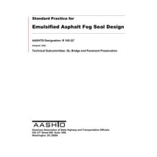 AASHTO R 105-22 AASHTO R 105-22