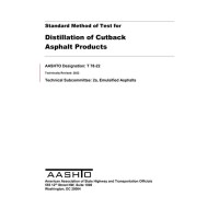 AASHTO T 78-22 AASHTO T 78-22