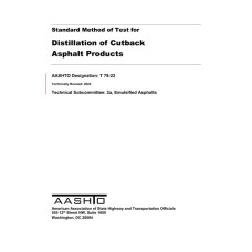 AASHTO T 78-22 AASHTO T 78-22