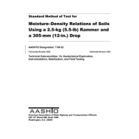 AASHTO T 99-22 AASHTO T 99-22