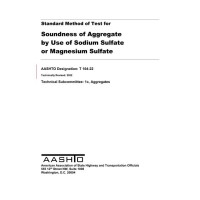 AASHTO T 104-22 AASHTO T 104-22