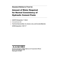 AASHTO T 129-22 AASHTO T 129-22