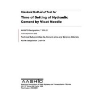 AASHTO T 131-22 AASHTO T 131-22