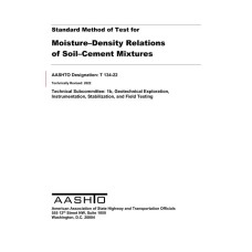 AASHTO T 134-22 AASHTO T 134-22
