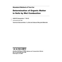 AASHTO T 194-22 AASHTO T 194-22