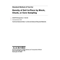AASHTO T 233-22 AASHTO T 233-22