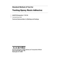 AASHTO T 237-22 AASHTO T 237-22