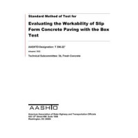 AASHTO T 396-22 AASHTO T 396-22
