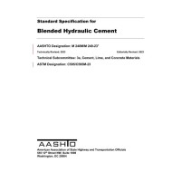 AASHTO M 240M/M 240-23 AASHTO M 240M/M 240-23