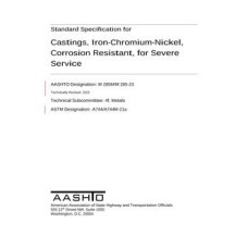 AASHTO M 285M/M 285-23 AASHTO M 285M/M 285-23