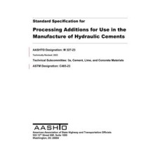 AASHTO M 327-23 AASHTO M 327-23