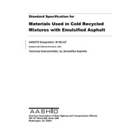 AASHTO M 352-23 AASHTO M 352-23
