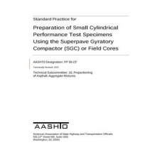 AASHTO PP 99-23 AASHTO PP 99-23