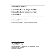 AASHTO PP 115-23 AASHTO PP 115-23